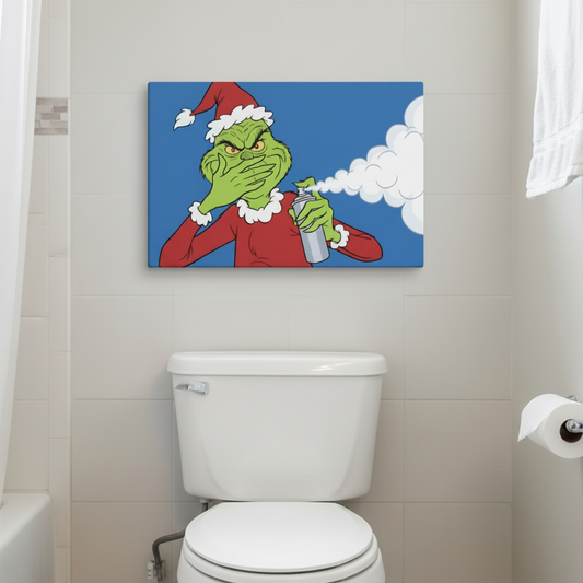 The Original Grinch Stink Face Canvas