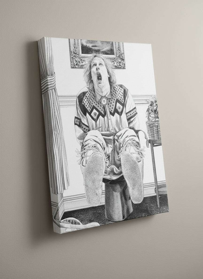 Dumber Blowout Canvas Wrap