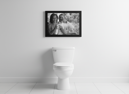 The Obamas Stink Face Canvas Wrap