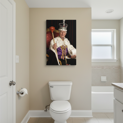 King Charles Offerings Canvas Wrap