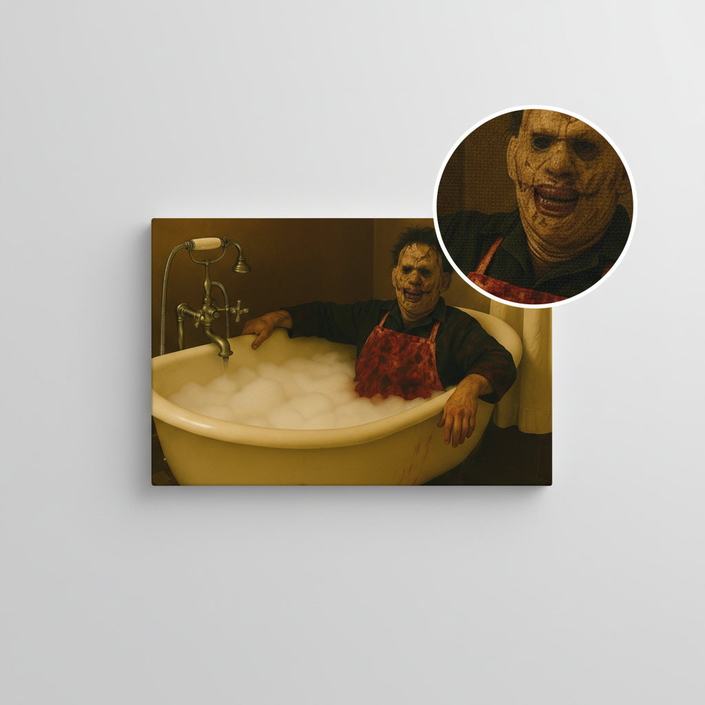 Leather Face Bathtub
