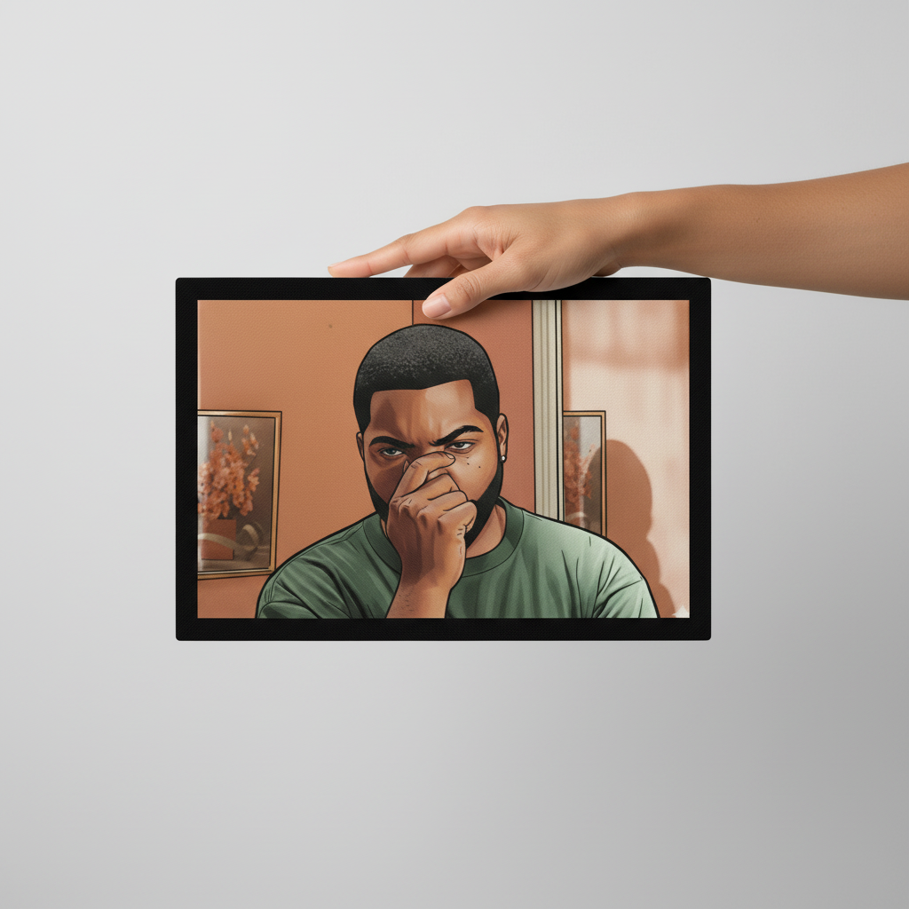 Friday Morning Stink Face Art