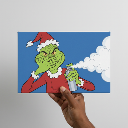 The Original Grinch Stink Face Canvas