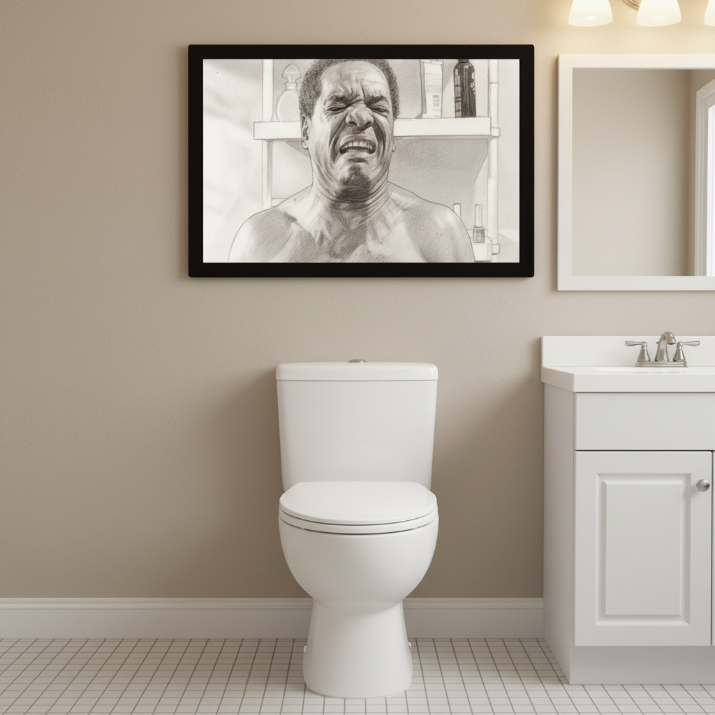 Friday Morning Strain Drawing