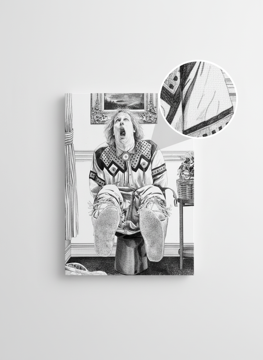 Dumber Blowout Canvas Wrap