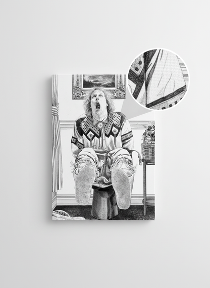 Dumber Blowout Canvas Wrap